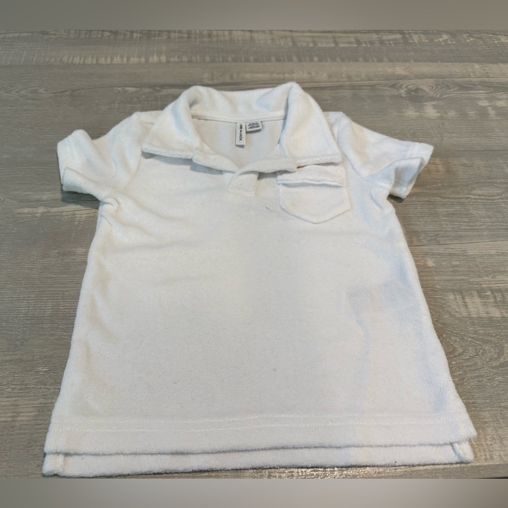 Janie and Jack Classic White Polo for Kids